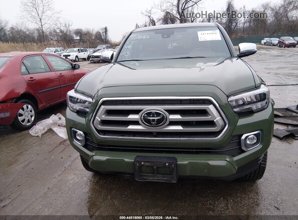 3TMHZ5BN1MM119161 2021 TOYOTA LIMITED Green Սալոնի հետևի տեսք