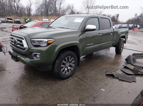 3TMHZ5BN1MM119161 2021 TOYOTA LIMITED Green Առջևի ձախ երեք քառորդ տեսարան