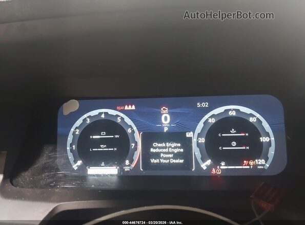 3TMKB5FN0RM016843 2024 TOYOTA TACOMA White Widok tylnych siedzeń
