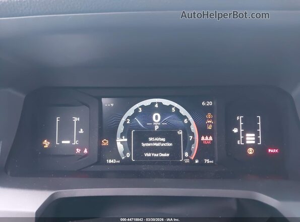 3TMKB5FN6TM055069 2026 TOYOTA TACOMA Black Вид задніх сидінь