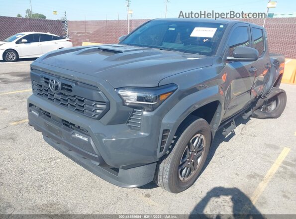 3TMLB5JN4RM065233 2024 TOYOTA TACOMA Серый Передняя левая четверть