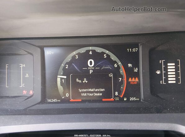 3TMLB5JN8RM048631 2024 TOYOTA TACOMA Черный Вид задних сидений