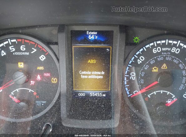 3TYAX5GN2NT046260 2022 TOYOTA TACOMA Gray 