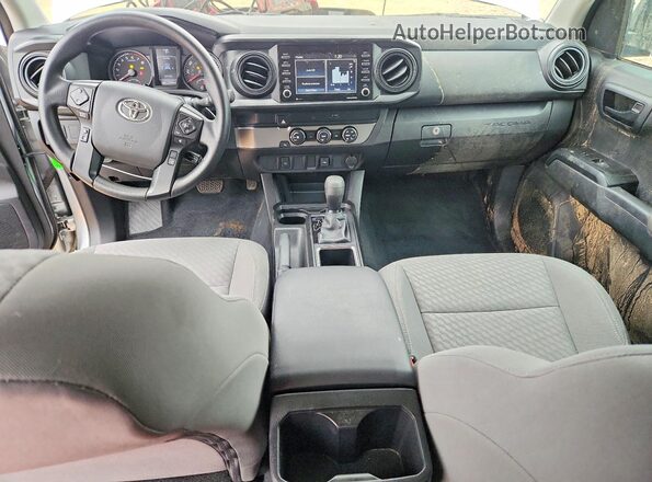 3TYAX5GN4PT080686 2023 TOYOTA TACOMA Silver Widok deski rozdzielczej
