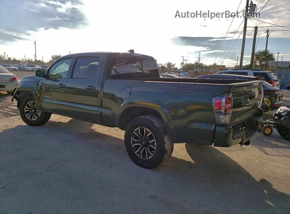 3TYBZ5DN4MT000964 2021 TOYOTA TACOMA Зеленый Задняя левая четверть
