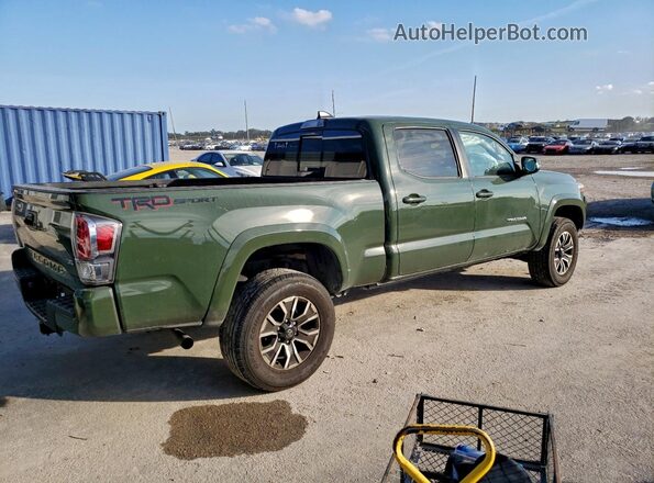 3TYBZ5DN4MT000964 2021 TOYOTA TACOMA Зеленый Задняя правая четверть