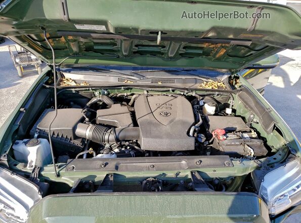 3TYBZ5DN4MT000964 2021 TOYOTA TACOMA Зеленый Вид подкапотного пространства