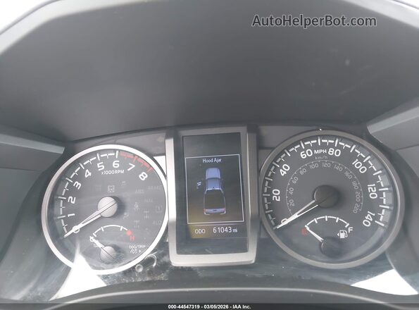 3TYCZ5AN0MT008486 2021 TOYOTA TACOMA White Widok tylnych siedzeń