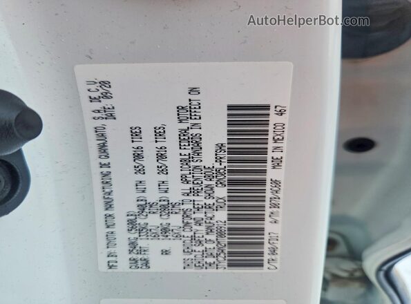 3TYCZ5AN2MT008912 2021 TOYOTA TACOMA White Շարժիչի բաժամունքի տեսք