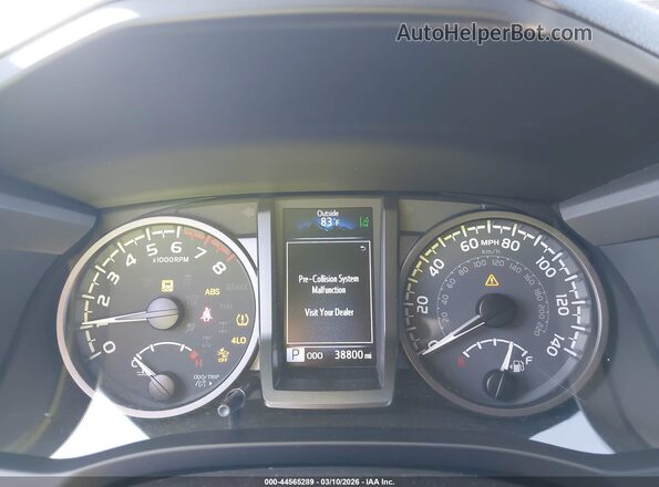3TYCZ5AN5MT041225 2021 TOYOTA TACOMA Black Հետևի նստատեղերի տեսք