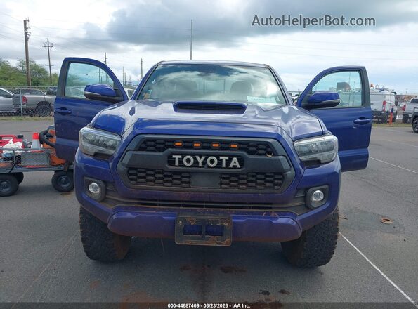 3TYCZ5AN5PT140678 2023 TOYOTA TACOMA Blue ხელსაწყოთა პანელის ხედი