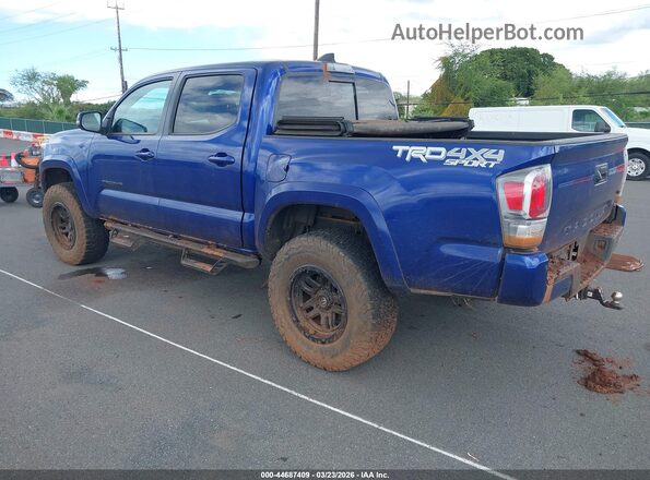 3TYCZ5AN5PT140678 2023 TOYOTA TACOMA Blue უკანა მარცხენა