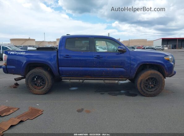 3TYCZ5AN5PT140678 2023 TOYOTA TACOMA Blue უკანა სალონის ხედი