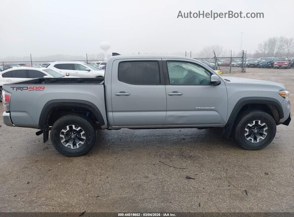 3TYCZ5AN6MT030427 2021 TOYOTA TACOMA Gray უკანა სალონის ხედი