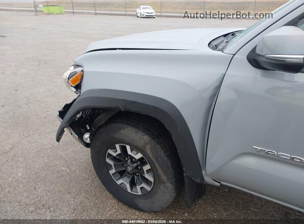 3TYCZ5AN6MT030427 2021 TOYOTA TACOMA Gray წინა ხედი