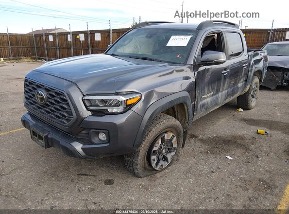3TYCZ5AN9MT045066 2021 TOYOTA TACOMA Серый Передняя левая четверть