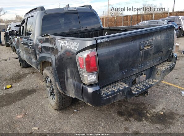 3TYCZ5AN9MT045066 2021 TOYOTA TACOMA Серый Задняя левая четверть