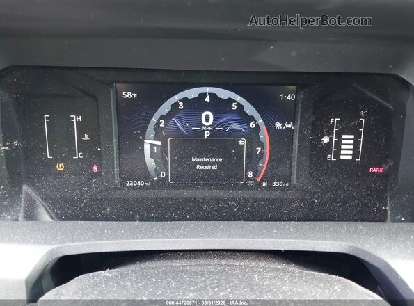 3TYJDAHN1RT013059 2024 TOYOTA TACOMA White Widok tylnych siedzeń
