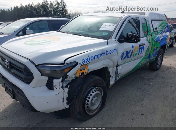 3TYJDAHN1RT013059 2024 TOYOTA TACOMA White Widok z przodu