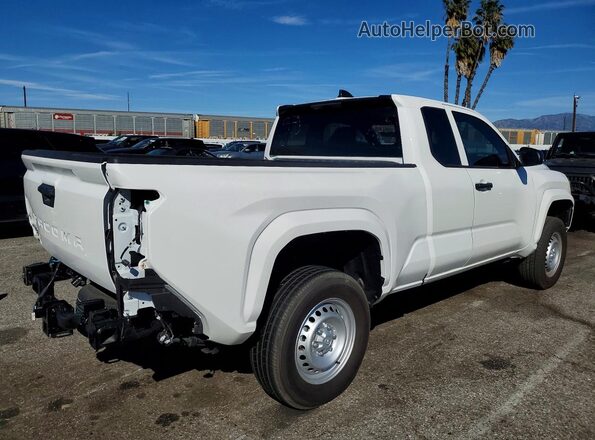 3TYJDAKN7ST020337 2025 TOYOTA TACOMA White Задня права чверть
