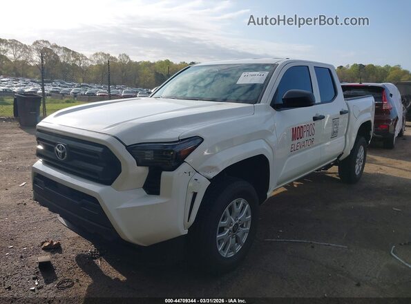 3TYKD5HN4ST038555 2025 TOYOTA TACOMA White Front left