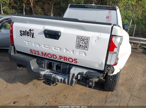 3TYKD5HN4ST038555 2025 TOYOTA TACOMA White Front view