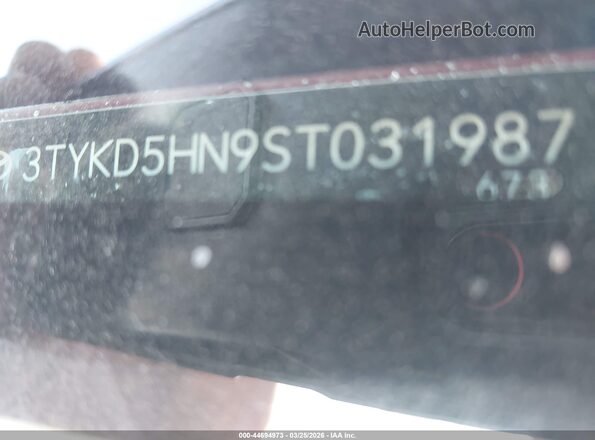3TYKD5HN9ST031987 2025 TOYOTA TACOMA Red Вид підкапотного простору