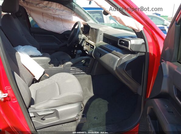 3TYKD5HN9ST031987 2025 TOYOTA TACOMA Red Вид салону спереду