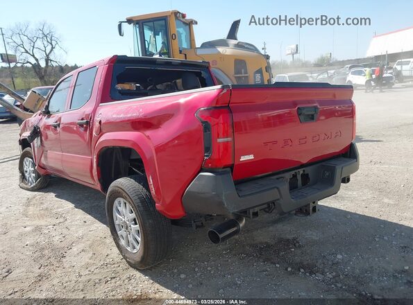 3TYKD5HN9ST031987 2025 TOYOTA TACOMA Red Задня ліва чверть
