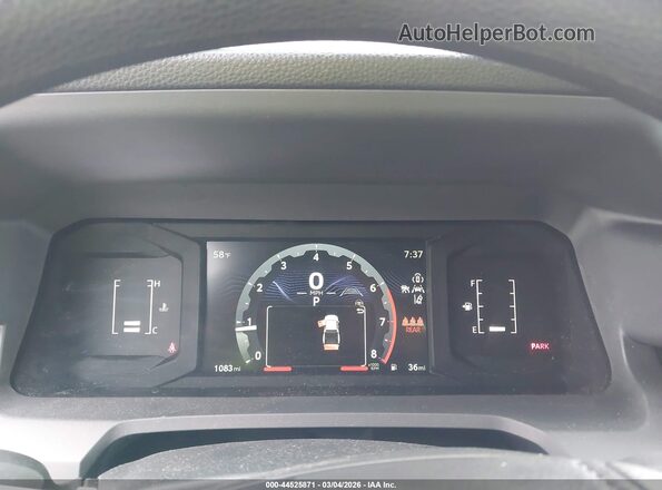 3TYKD5HN9TT040240 2026 TOYOTA TACOMA White უკანა სავარძლების ხედი