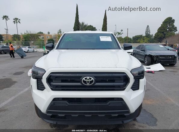 3TYKD5HN9TT040240 2026 TOYOTA TACOMA White უკანა სალონის ხედი