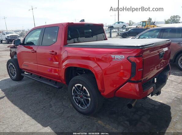 3TYLC5LN2ST017671 2025 TOYOTA TACOMA HYBRID Red უკანა მარცხენა