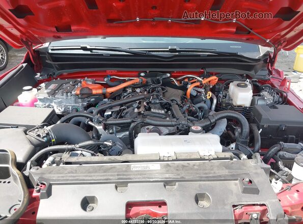 3TYLC5LN2ST017671 2025 TOYOTA TACOMA HYBRID Red უკანა ხედი
