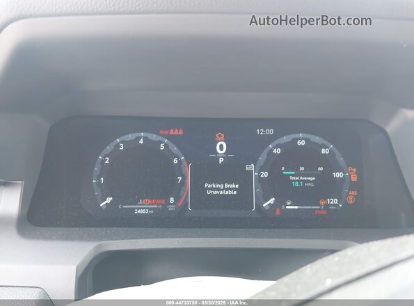 3TYLC5LN2ST017671 2025 TOYOTA TACOMA HYBRID Red უკანა სავარძლების ხედი