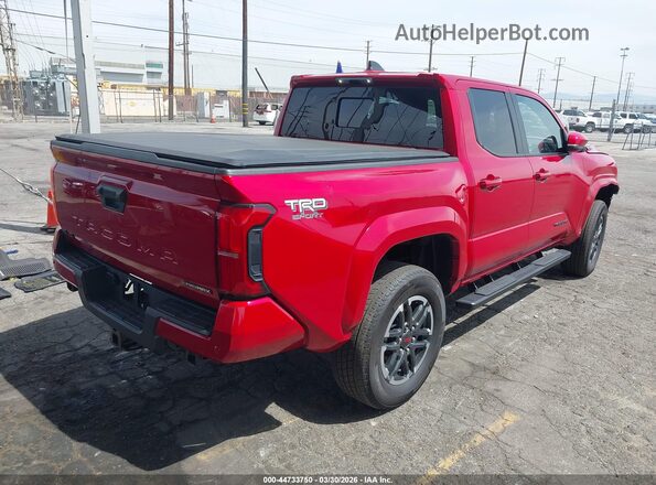 3TYLC5LN2ST017671 2025 TOYOTA TACOMA HYBRID Red უკანა მარჯვენა