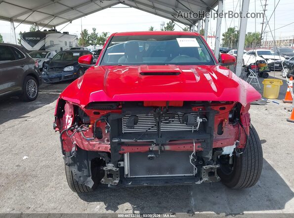 3TYLC5LN2ST017671 2025 TOYOTA TACOMA HYBRID Red უკანა სალონის ხედი