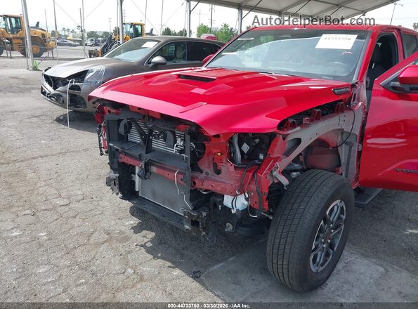 3TYLC5LN2ST017671 2025 TOYOTA TACOMA HYBRID Red წინა ხედი