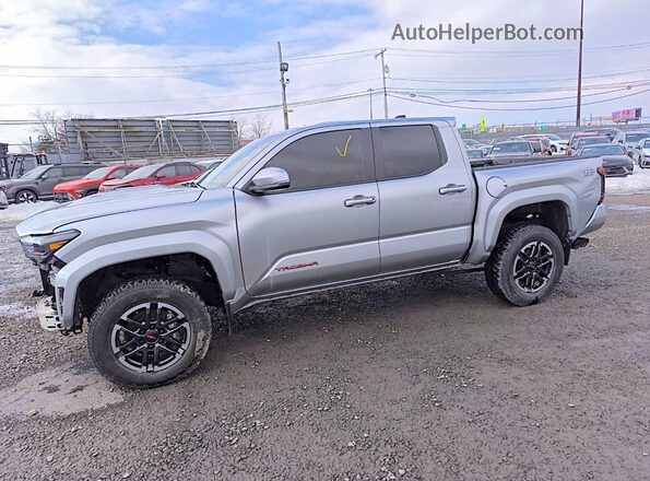 3TYLE5JN0RT008832 2024 TOYOTA TACOMA Silver VIN sticker view