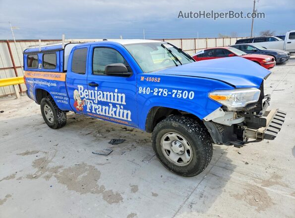 3TYRX5GN1MT030228 2021 TOYOTA TACOMA Blue Առջևի աջ