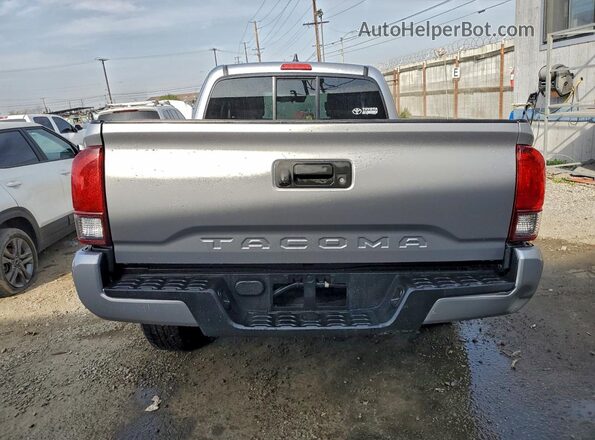 3TYRX5GN2MT011025 2021 TOYOTA TACOMA Silver Հետևի տեսք