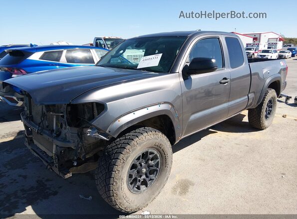 3TYRX5GN3MT011227 2021 TOYOTA TACOMA Серый 
