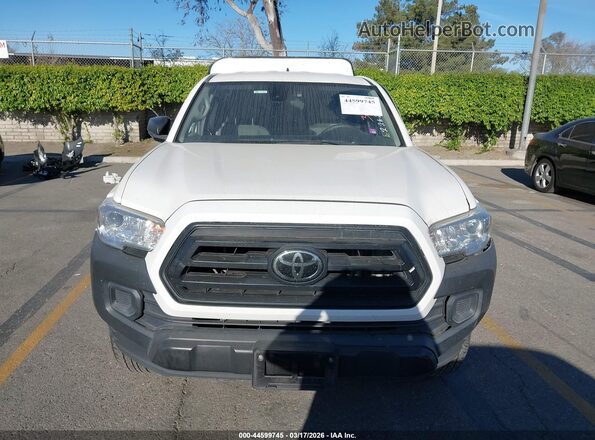 3TYRX5GN5MT030538 2021 TOYOTA TACOMA White Սարքավորումների վահանակի տեսք