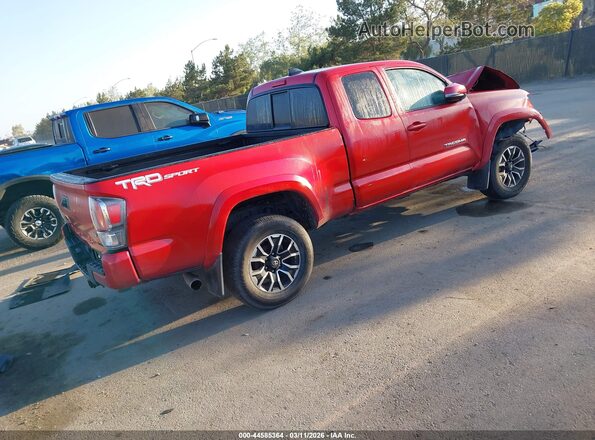 3TYRZ5CN1NT024110 2022 TOYOTA TACOMA Red Հետևի աջ