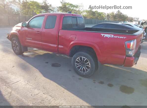 3TYRZ5CN1NT024110 2022 TOYOTA TACOMA Red Հետևի ձախ