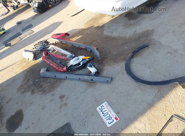 3TYRZ5CN1NT024110 2022 TOYOTA TACOMA Red Սարքավորումների վահանակի տեսք