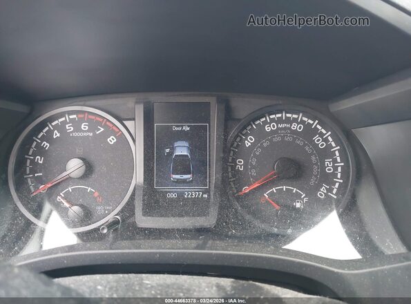 3TYSX5EN1NT016867 2022 TOYOTA TACOMA White Widok tylnych siedzeń