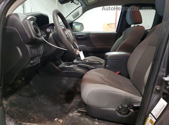 3TYSX5EN2NT016098 2022 TOYOTA TACOMA Серый Вид салона спереди