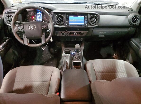 3TYSX5EN2NT016098 2022 TOYOTA TACOMA Серый Вид панели приборов