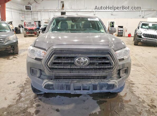 3TYSX5EN2NT016098 2022 TOYOTA TACOMA Серый Вид спереди