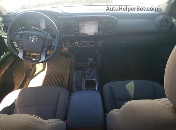 3TYSX5EN6MT004762 2021 TOYOTA TACOMA Белый Вид панели приборов